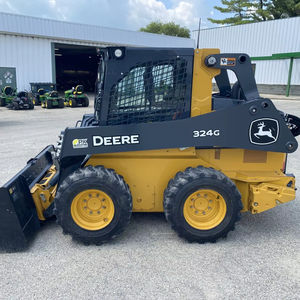 2022 324G Skid Steer Loader Meilleure offre sur la chargeuse sur pneus avant facile à entretenir avec moteur essentiel et composants du noyau de la pompe - Product Image 1