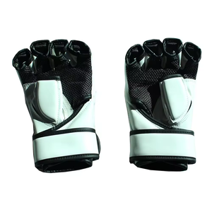 Guantes de boxeo y MMA de PVC profesionales con logotipo personalizado Guantes de artes marciales de lucha a granel con logotipo personalizado - Product Image 1