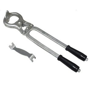 Equipo veterinario reutilizable, alicates de castración sin sangre Ram de acero inoxidable para animales machos, alicates de castración de ganado - Product Image 3