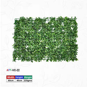 แผ่นใบไม้ประดิษฐ์รุ่น Artificial Value-Series วัสดุโพลีเมอร์/PE สังเคราะห์มาตรฐาน ความสูง 40 ซม. - Product Image 1