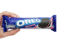 Galletas Oreo al por Mayor con Crema de Fresa 119.6g/24 Paquetes, Entrega Rápida desde Vietnam, Listas para Exportar, en Polvo para Dulces de Chocolate