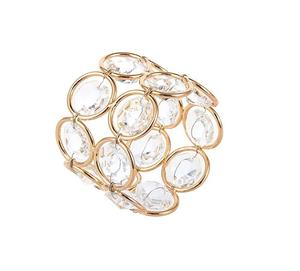 Wholesale Decorative Metal Crystal Design Napkin Ring Diamond & Metal Napkin Ring Classic Stylish Napkin in Customized Color - Product Image 1