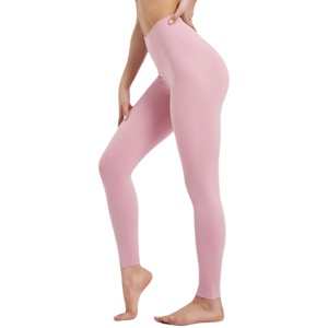 Breathable Women's Athletic <b>Leggings</b> 90% Polyester 10% Spandex Yoga Pants Fitness Activewear for Women - Product Image 3