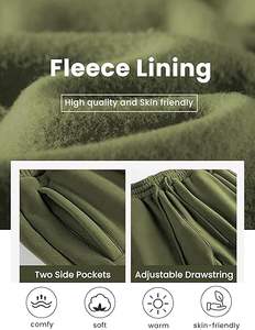 Color sólido Hombres Pullover Sudadera con capucha Algodón Fleece Oversized Winter Fashion Street Style - Product Image 2