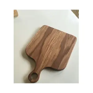 Rustic Wood Pizza Serving Pan Cheese Boards Copping Blocks Pizza Paddle wood chopping board for sale