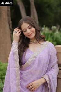 Vêtement traditionnel indien Jacquard en viscose pur Dyable avec paillettes brodées dorées Travail Festival de mariage Porter Lehenga Choli - Product Image 4