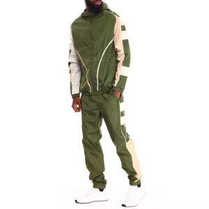 Conjunto de Chaqueta Cortavientos con Capucha, Cintura Ajustable y Cierre Seguro, Textura Cómoda - Product Image 4