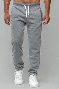 300 GSM polaire jambe droite survêtement pantalons de survêtement polaire survêtement pantalon bonne qualité empilé pantalons de survêtement hommes - Product Image 5