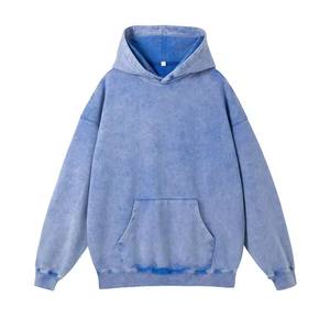 Sweat à capuche personnalisé pour homme 2025 – Mélange polyester/coton de haute qualité – Vêtement d'hiver avec impression strass et logo personnalisé – Motif uni - Product Image 2