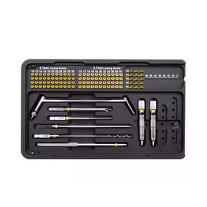 Superventas Durable CE certificado Mini fragmentos 2,7mm placa de bloqueo de acero inoxidable conjunto de instrumentos ortopédicos quirúrgicos - Product Image 4