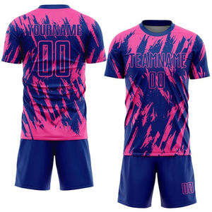 Uniforme de football vierge personnalisable respirant de haute qualité logo thaïlandais imprimé maillot de football de qualité supérieure matériaux vêtements d'entraînement pour adultes - Product Image 4