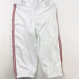 Pantalones cortos deportivos de talla grande de alta calidad para hombres jóvenes Pantalones de béisbol transpirables cosidos con nombre de logotipo personalizado con estilo impreso - Product Image 2