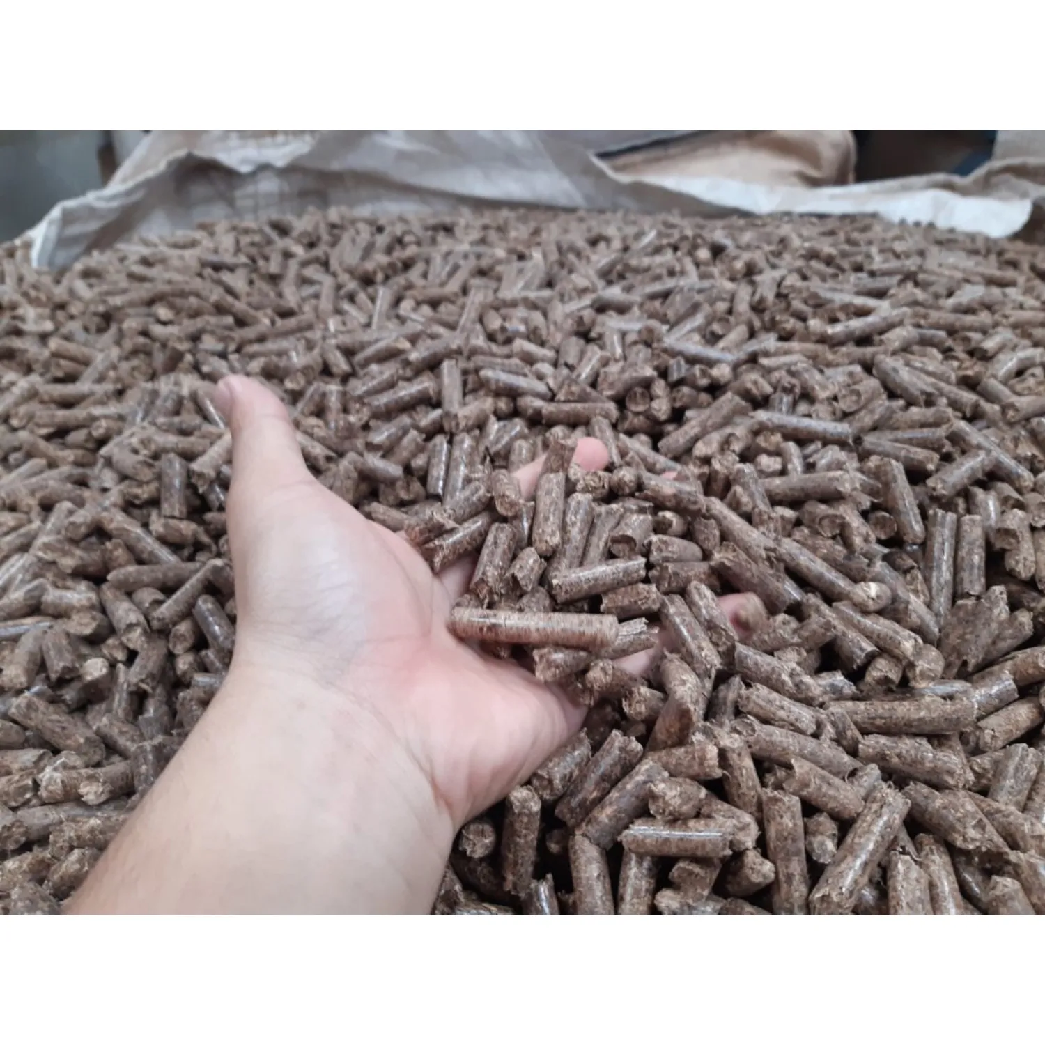 Großhandel Hochwertige Holzpellets Hochwertiges Holz pellet aus Kiefer, Akazie