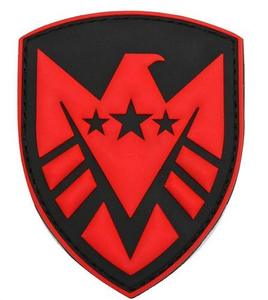 Parches de PVC 3D con logotipo de goma grabado en relieve Parche de goma decorado con encaje en forma de corazón y flor - Product Image 4