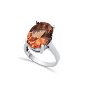 แหวนเงินซัลทาไนต์รูปไข่13x18มม. ทำด้วยมือสไตล์ตุรกี925เครื่องประดับเงินสเตอร์ลิงขายส่งสำหรับผู้หญิง - Product Image 1