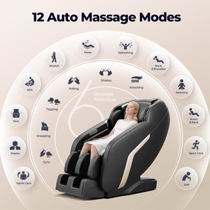 Fauteuil de massage confortable avec rail de guidage SL, main mécanique 4D intelligente, airbag conformant au corps entier, cycle intelligent, massage vocal par IA - Product Image 5