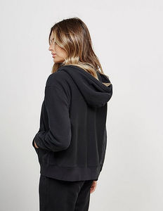 Sudadera con Capucha y Cremallera Personalizada para Mujer, Transpirable, de Algodón y Felpa, Ropa de Calle, Ropa de Estar en Casa para Invierno, Bordada, Forrada, Súper Suave y Económica - Product Image 4