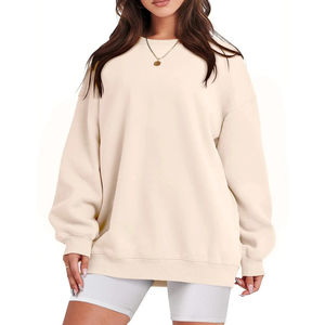 Sudaderas de Mujer al por Mayor a Precio de Fábrica, Color Sólido, Forro Polar, 100% Algodón, Transpirables, de Secado Rápido, Ajuste Holgado, Estilo Urbano - Product Image 6