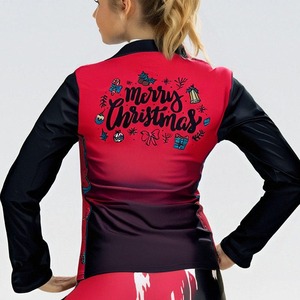 Veste d'échauffement de Cheerleading pour femmes de haute qualité veste d'équipe personnalisée vêtements d'extérieur de sport uniformes de danse OEM ODM ensembles d'uniformes de Cheer - Product Image 4