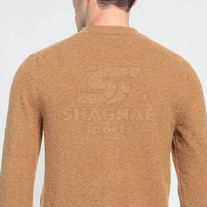 เสื้อคาร์ดิแกนผู้ชาย ใส่สบาย ผ้าถักนุ่ม อุ่นสบาย ชุดลำลองประจำวัน สวมใส่ได้อย่างมีสไตล์ เสื้อคาร์ดิแกนผู้ชาย ชุดลำลอง - Product Image 4