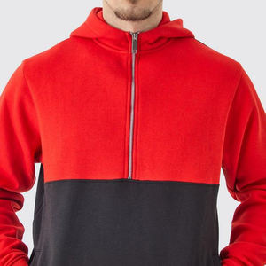 Dernière qualité Regular Fit Half Zip Logo personnalisé Confortable et respirant Vêtements de sport décontractés Survêtement de course - Product Image 3