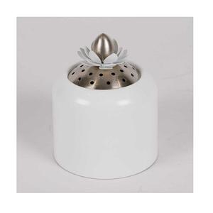 Brûleur d'encens Mabkhar en fer de couleur blanche Design antique forme et taille personnalisées Brûleur d'encens Oud - Product Image 1