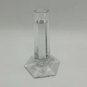 Candelero de acrílico individual, soporte de vela de calidad de exportación de nueva forma para Pascua, Día de San Valentín y cumpleaños - Product Image 1