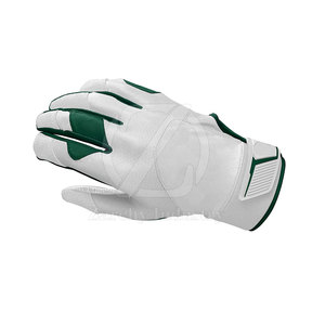Wholesale Pakistan Best Quality Leather Baseball Batting Gloves Comfortable Breathable Quick-Dry Lightweight Customized Logo - Product Image 5