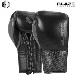 Gant de boxe de combat en cuir à lacets personnalisé pour l'entraînement, le kickboxing et le MMA, sac lourd, gants de combat d'entraînement - Product Image 3