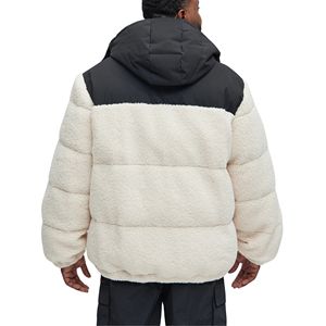 Veste matelassée pour homme, vintage, d'hiver, écologique, imperméable, chaude, à blocs de couleur, décontractée, zippée, coupe-vent, vêtement d'extérieur, broderie - Product Image 2