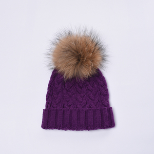 หมวกไหมพรมอะคริลิคให้ความอบอุ่นในฤดูหนาวสำหรับผู้หญิงมีหลายสีให้เลือกดีไซน์แฟชั่นสไตล์เกาหลี - Product Image 6