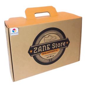 Wholesale High Quality Eco-Friendly Corrugated Paper Carton <b>Box</b> Custom <b>Recycled</b> Shoe Packaging with Custom Labels - Product Image 2