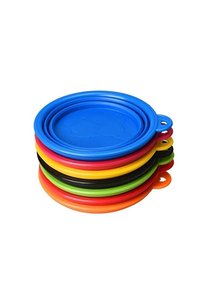 Tazón Portátil Plegable de Plástico de Alta Calidad para Comida y Agua para Perros y Gatos, con Gancho para Colgar, Capacidad de 0-1L, Práctico para el Hogar y Viajes - Product Image 5