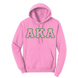 sorority & fraternity Cotton <b>Fleece</b> Pullover for Men Custom Greek Letters Alpha Kappaa Alpha Plus Size Hoodie <b>Sweatshirt</b> - Product Image 1