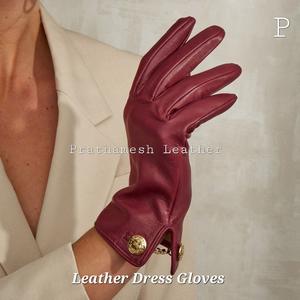 Guantes de cuero de noche para hombre, calidad superior, estilo cómodo, guantes de vestir, guantes de conducción suaves para exteriores, perfectos para uso diario - Product Image 2