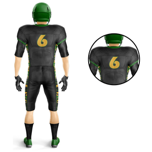 Alta calidad, diseño personalizado, patrón de impresión por sublimación, nombre del equipo, Spandex transpirable, poliéster, ropa de fútbol americano para adultos - Product Image 6