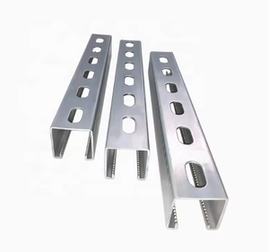 建筑材料41x4mm 41x21mm加强支柱通道开槽通道 - Product Image 1