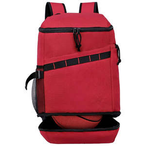 2025 grand sac à dos de sport avec compartiment pour ballon de football de basket-ball et chaussures sac entièrement personnalisable pour hommes doublure en toile - Product Image 2
