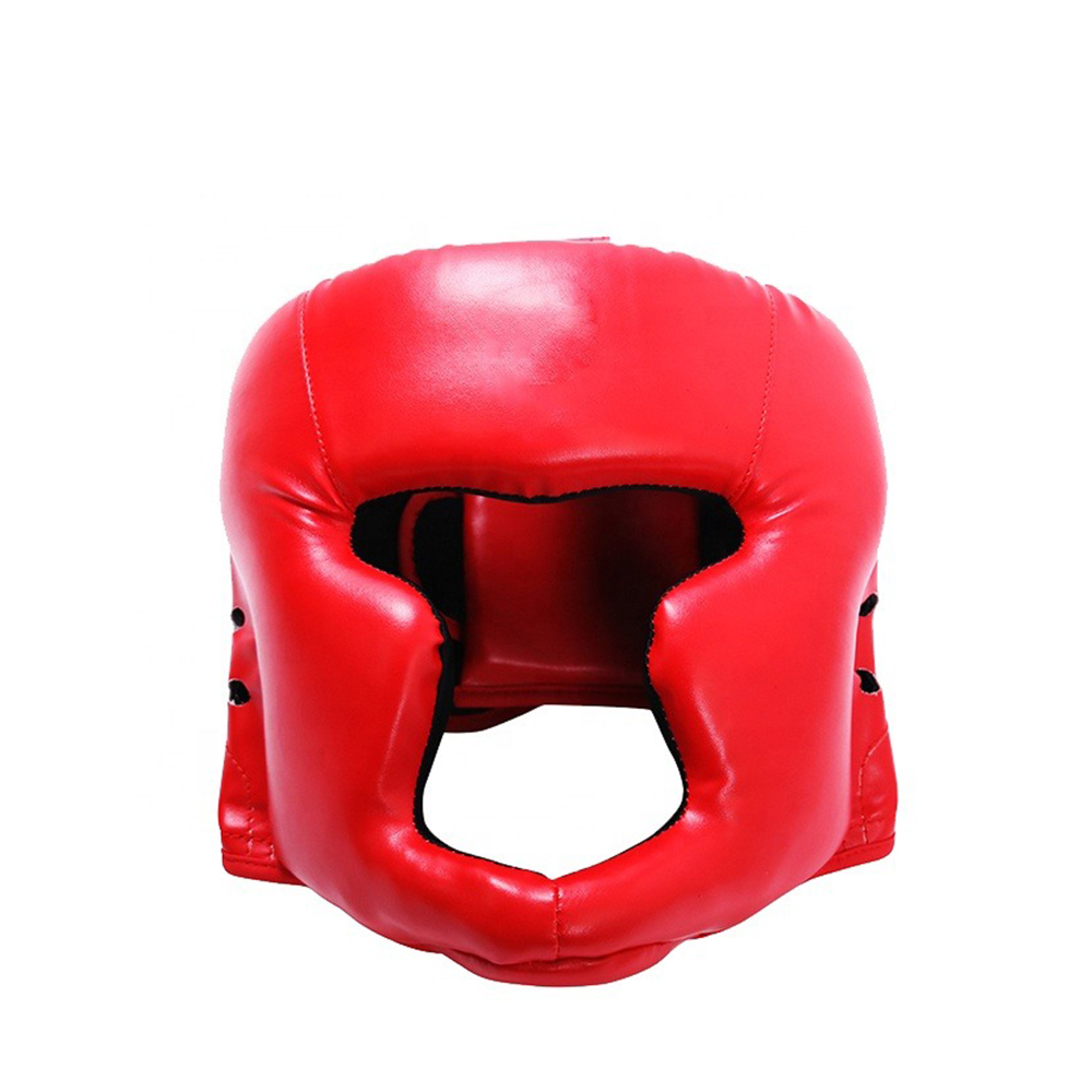 Latest New Arrival Professional Boxing Head Guard Made in Pakistan with Custom Logo Leather Material