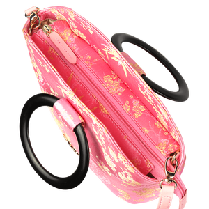 Sac à provisions en brocart motif fleur Tet de haute qualité Style de mode élégant fabriqué au Vietnam - Product Image 4