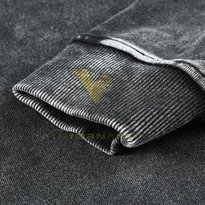 Meilleur matériau Acid Wash Thermal Hoodie Nouveau pull à manches longues à la mode pour l'hiver Acid Wash Technique Puff Design - Product Image 5