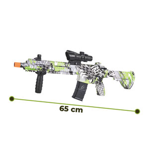 Pistola ad Acqua Automatica M416 Mimetica Tipo Gotcha con Idrogel - Product Image 1