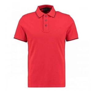 Polos de hombre con logotipo personalizado, camisetas de golf informales de alta calidad con mezcla de nailon y LICRA de secado rápido 180GSM, camisetas de punto teñidas lisas en blanco - Product Image 3