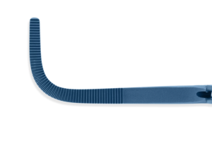 Fórceps O'Shaughnessy de 22cm de alta calidad, instrumento quirúrgico Premium con mordazas de acero inoxidable dentadas curvas y mango de anillo - Product Image 2