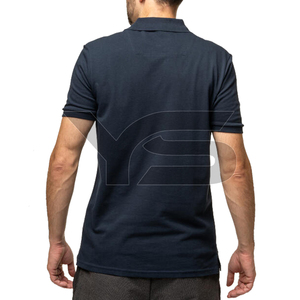 Jersey informal para hombre para Polos transpirable y liso teñido con logotipo frontal patrón sólido tipo de suministro ODM - Product Image 4