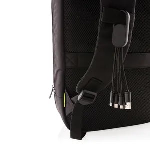 Accessoire de gestion de câbles 4-en-1 personnalisé avec mousqueton pour l'organisation des gadgets - Product Image 6