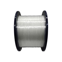 Carrete de fibra óptica KNOFC G657A2 de color desnudo monomodo transparente Invisible rollo de fibra óptica Ftth proveedores 20KM 50KM