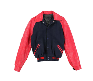 เสื้อแจ็กเก็ตผ้าใบสำหรับผู้ชายย้อนยุควินเทจแจ็คเก็ตบูลส์ปักโลโก้ทีมลาย3D ฤดูหนาวออกแบบได้ตามต้องการ - Product Image 1