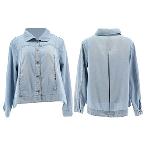 Chaquetas Vaqueras Ligeras de Alta Calidad para Mujer, Chaqueta Vaquera de Algodón de Moda Urbana, Venta al por Mayor - Product Image 5