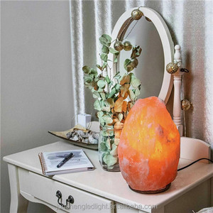 Himalayan Rose Salt Lamp Hand Crafted Natural Pink Rock Salt Lights USB Powered Warm White Lighting Decor for Bar - Product Image 4